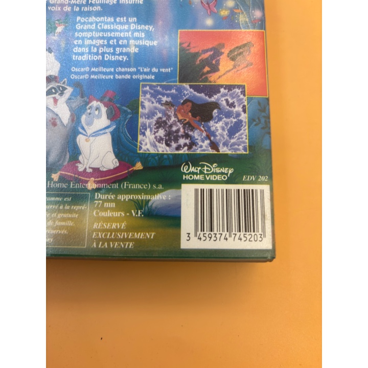 Pocahontas - Disney - VHS Les Grands Classiques VF
