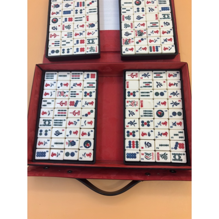 Mah-Jong Revanche - Coffret Vintage Complet 144 Tuiles