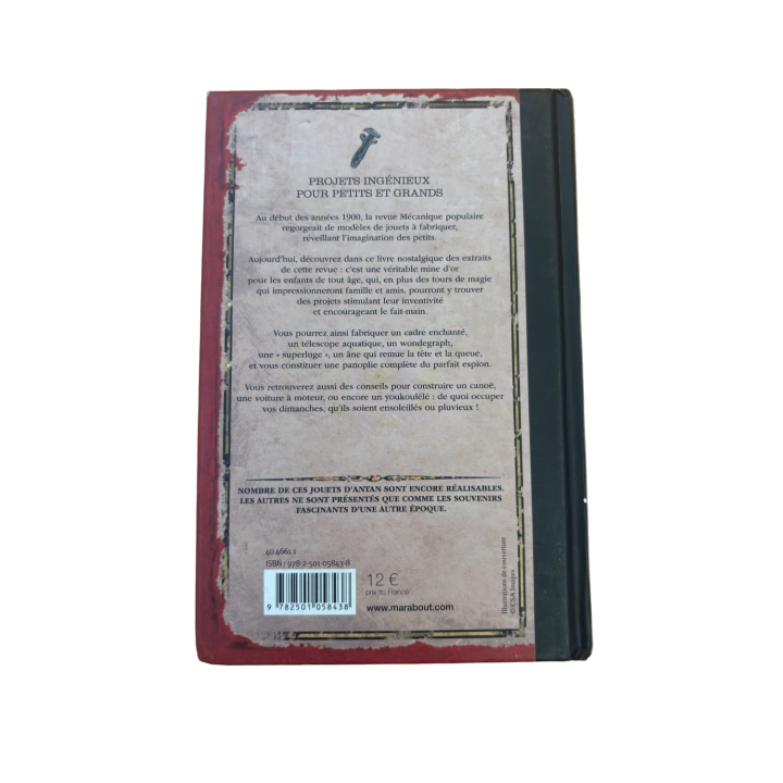 159 Jeux Petit Mécano - Marabout - Livre projets DIY