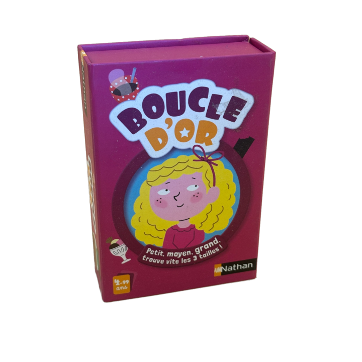 Boucle d'Or - Nathan - Jeu Observation 4 ans 2j+