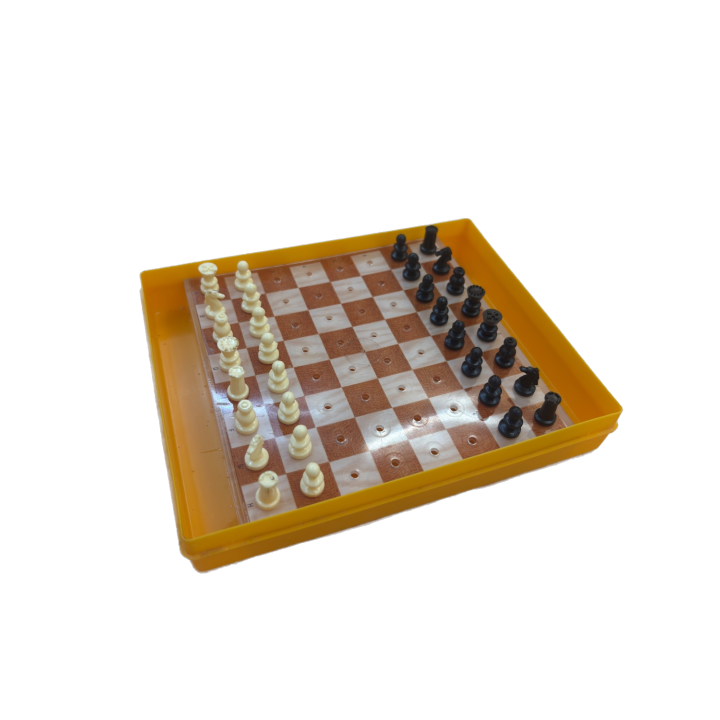 Jeu d'Échecs Complet Magnétique - Plateau Plastique &