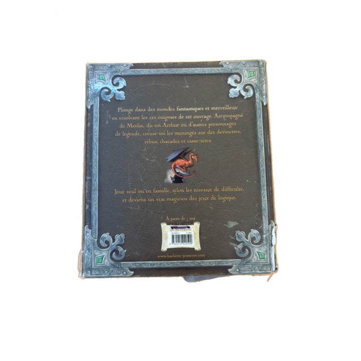 Le Grimoire des Énigmes - Hachette - Livre-Jeu Logique 7 ans