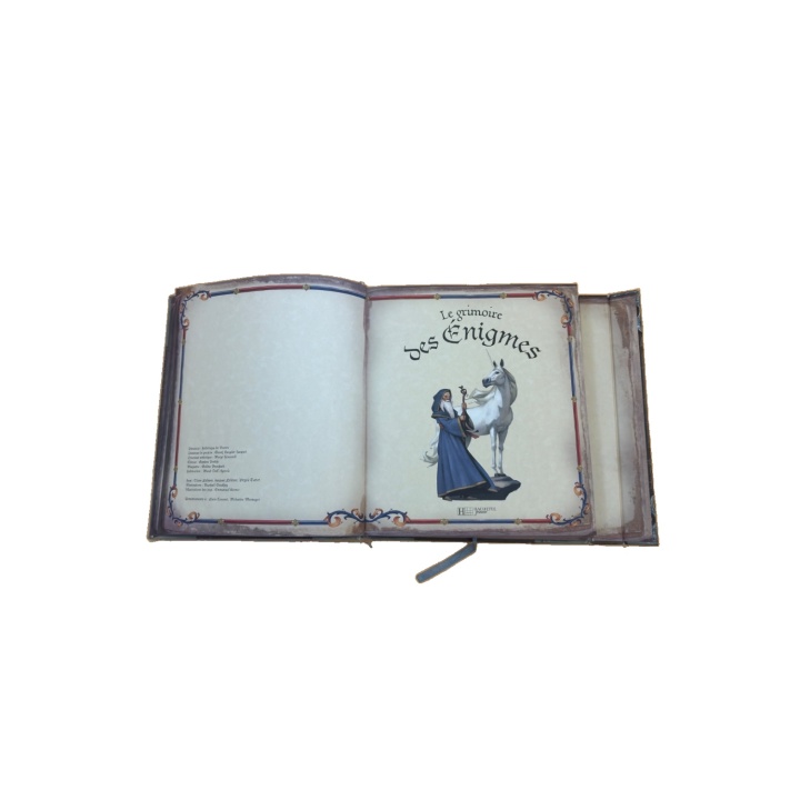 Le Grimoire des Énigmes - Hachette - Livre-Jeu Logique 7 ans