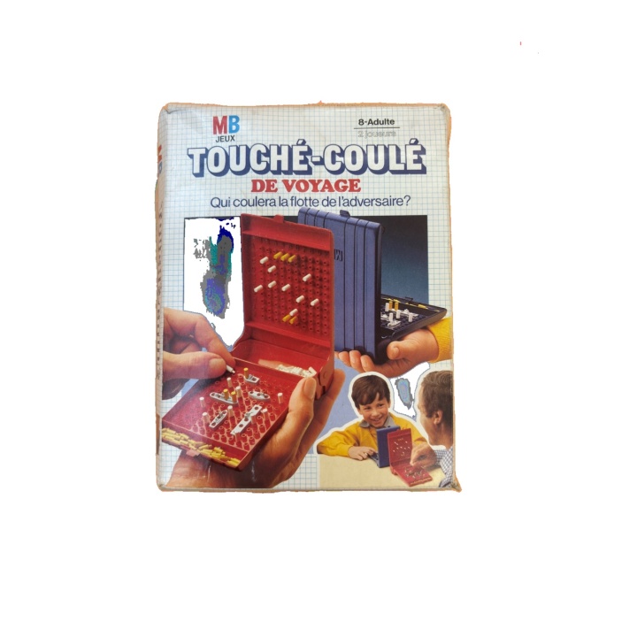Touché-Coulé Voyage - MB Jeux - Bataille Navale 8 ans 2j