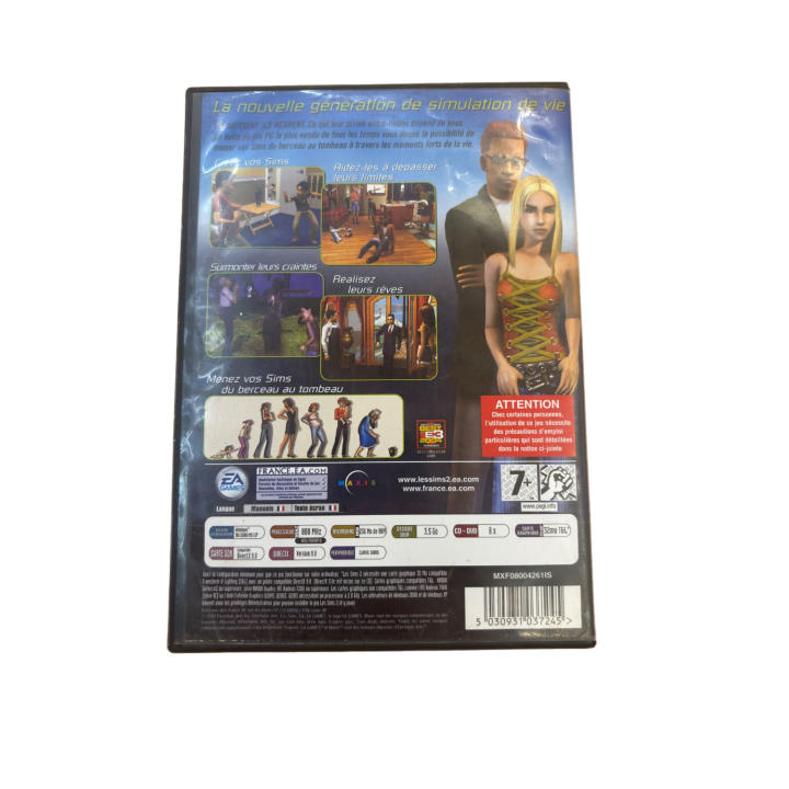 Les Sims 2 - EA Games - PC CD-ROM - Jeu Vidéo Occasion Complet