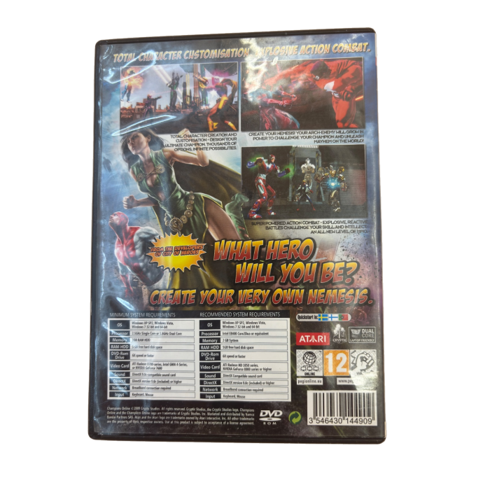 Champions Online - Atari - PC DVD-ROM Action MMO