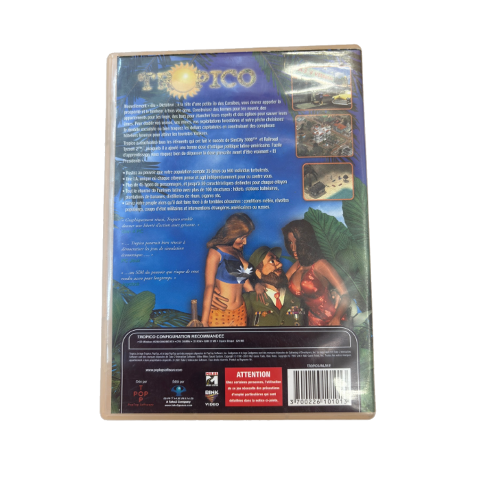 Tropico - PC CD-ROM - Jeu de Stratégie et Gestion
