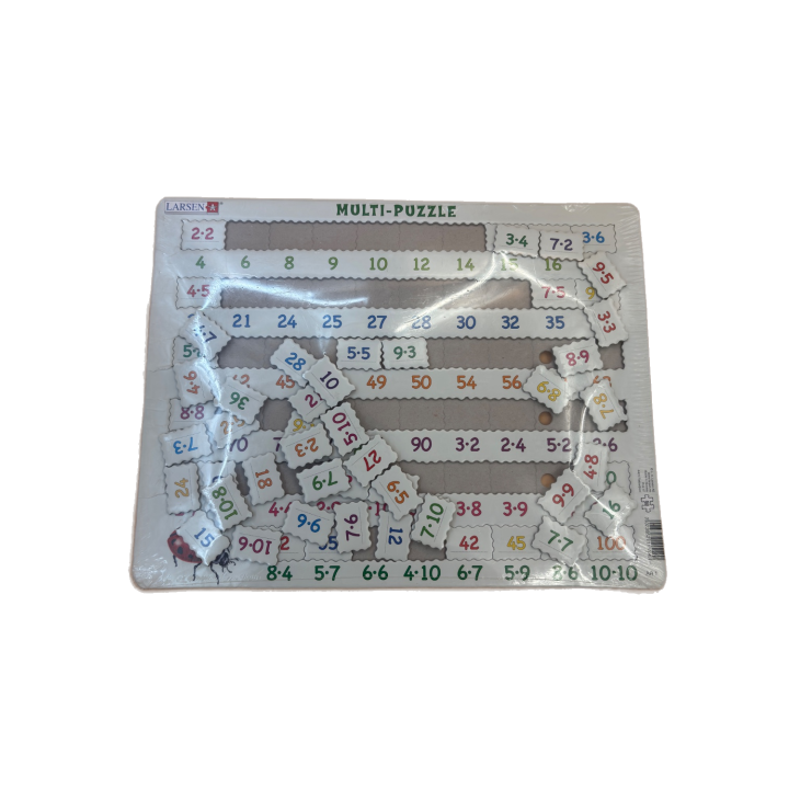Puzzle Multiplication - Larsen - Multi-Puzzle Éducatif 8 ans