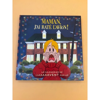 Maman J'ai Raté l'Avion - Qilinn - Calendrier Avent Pop-Up