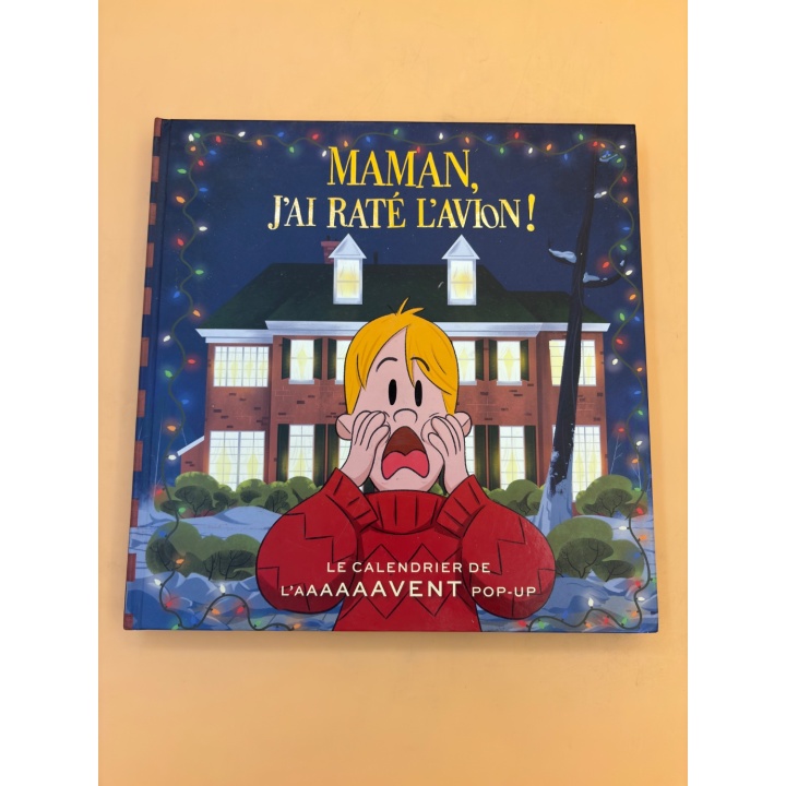 Maman J'ai Raté l'Avion - Qilinn - Calendrier Avent Pop-Up