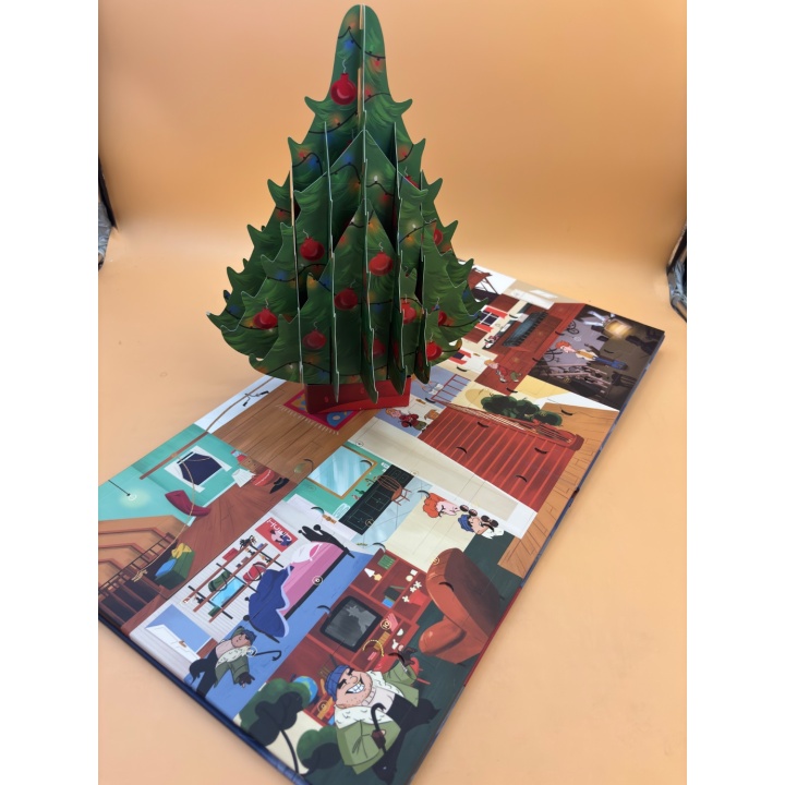 Maman J'ai Raté l'Avion - Qilinn - Calendrier Avent Pop-Up