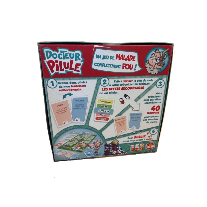 Docteur Pilule - Goliath - Jeu Ambiance 8 ans 2-6 j