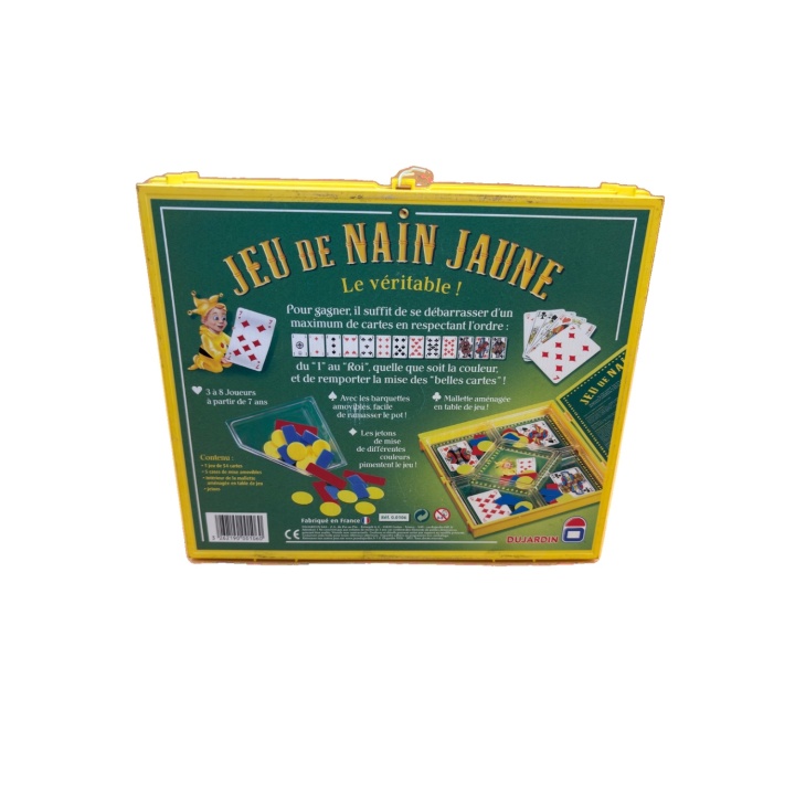 Jeu de Nain Jaune - Dujardin - Jeu de cartes famille 7 ans 3-8
