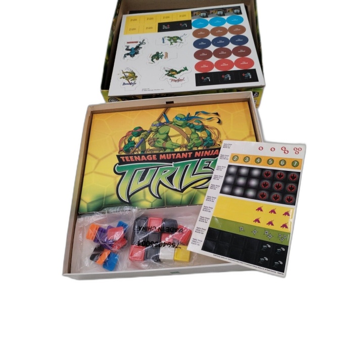 Teenage Mutant Ninja Turtles Game - Milton Bradley - Jeu Société TMNT 