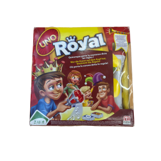 UNO Royal - Mattel - Jeu cartes 7 ans 2-6 j