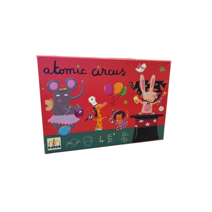 Règle Papier Atomic Circus - Notice Originale Djeco - Manuel Phys
