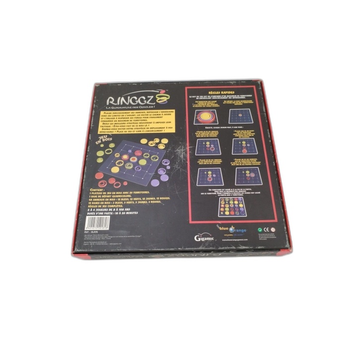 Ringgz - Blue Orange - Jeu Stratégie Abstrait 2-4 Joueurs - 8 ans+ - O
