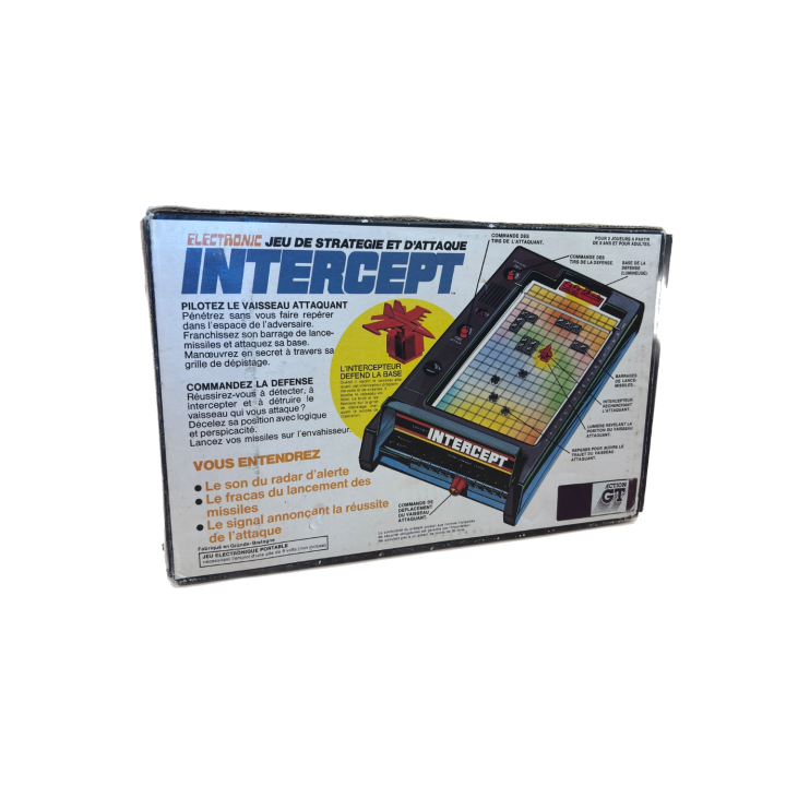 Intercept - Action GT - Jeu Électronique Stratégie Vintage