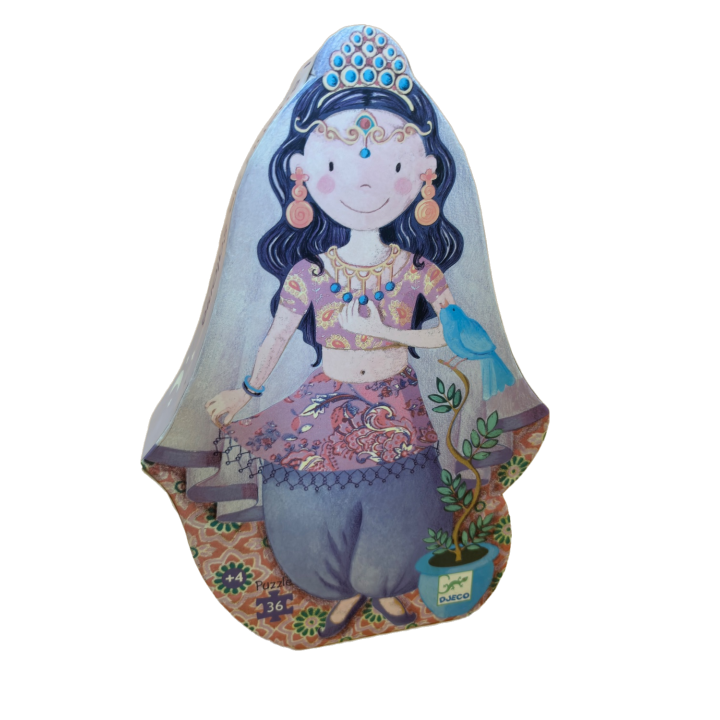 Le Songe de Salomé - Djeco - Puzzle Silhouette 36 Pièces 4 ans