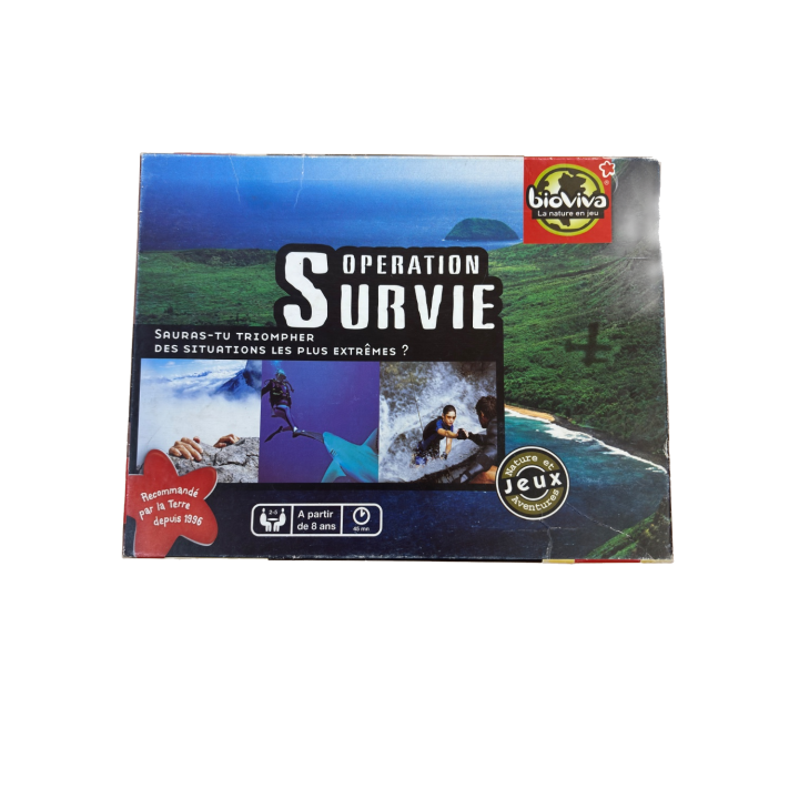 Opération Survie - Bioviva - Jeu aventure 8 ans 2-6 j