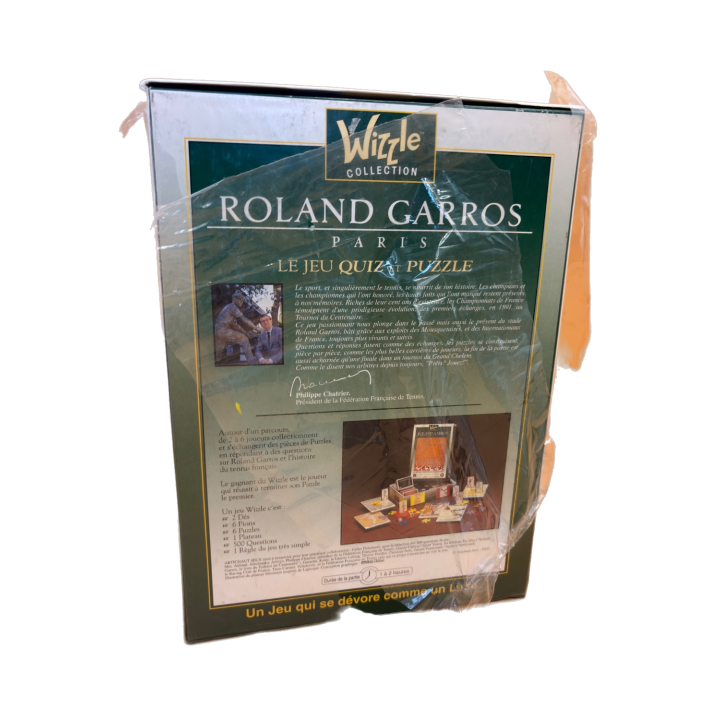 Wizzle Roland Garros - Artichaut Jeux - Jeu Quiz 8 ans 2-6 j