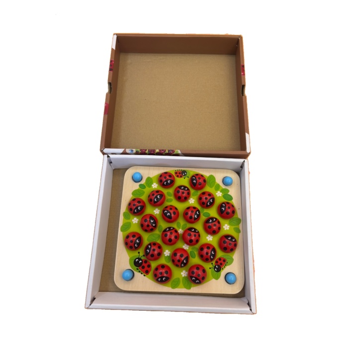 Jeu Mémoire Coccinelle - Petit Génie - Bois 3+ ans