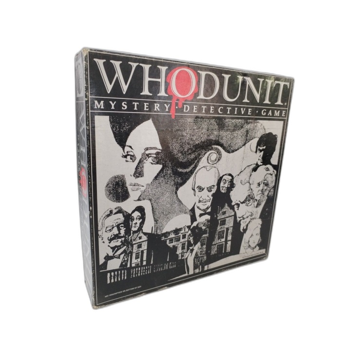 Whodunit Mystery Detective Game - Selchow & Righter 1985 - Jeu Enquête