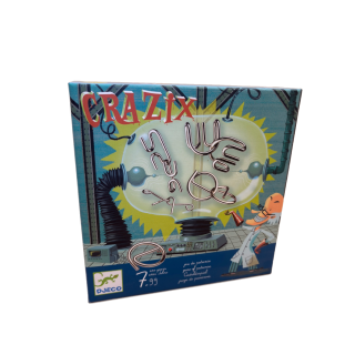 Crazix - DJECO - Casse-Tête Métal 6 Puzzles 7-99 ans