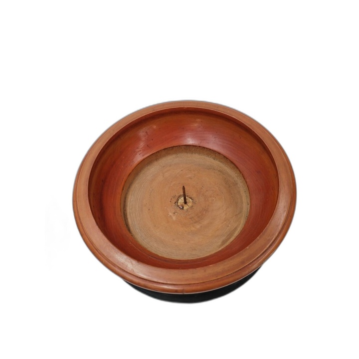 Roulette Ancienne en Bois Tourné Tige en Os - Jeux Nouveaux Réunis - O