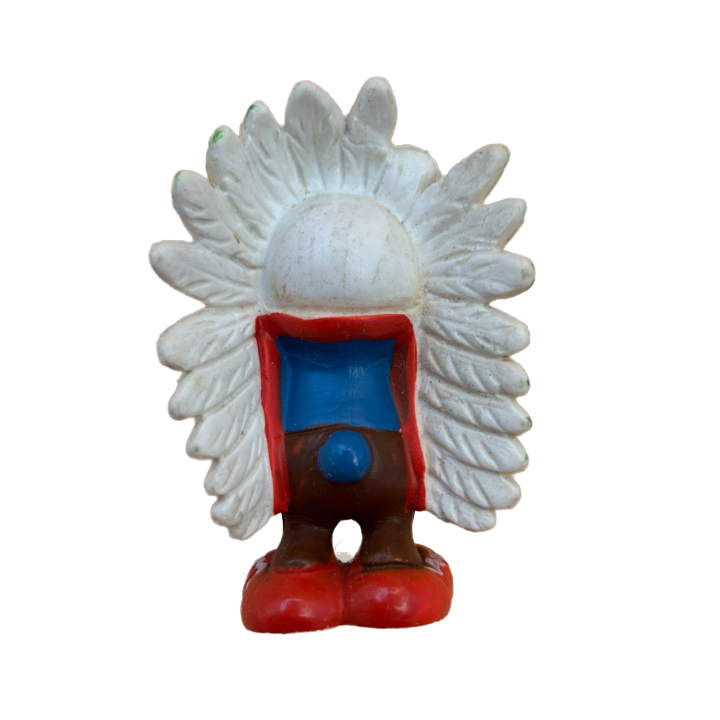 Figurine Schtroumpf Chef Indien - Schleich