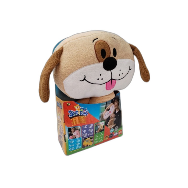 Seat Pets Chien - Goliath - Coussin Peluche Ceinture Sécurité Voiture 