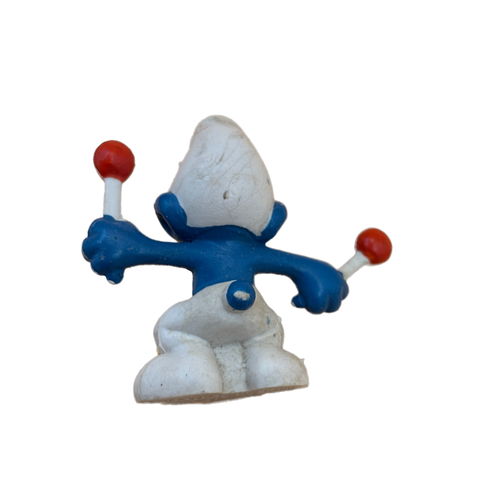 Figurine Schtroumpf Batteur - Peyo Schleich - 1966