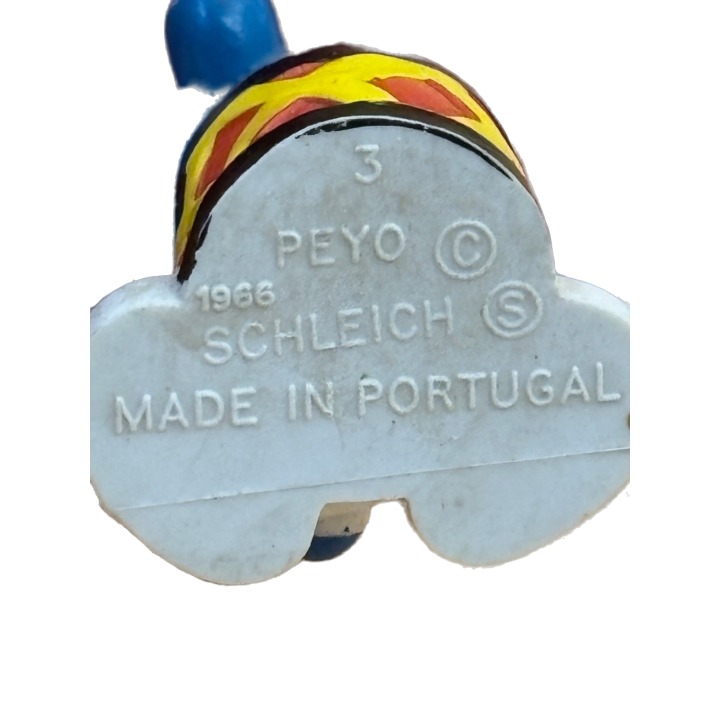 Figurine Schtroumpf Batteur - Peyo Schleich - 1966
