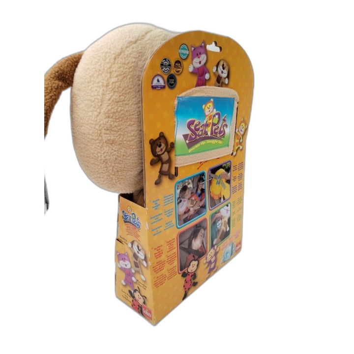 Seat Pets Chien - Goliath - Coussin Peluche Ceinture Sécurité Voiture 