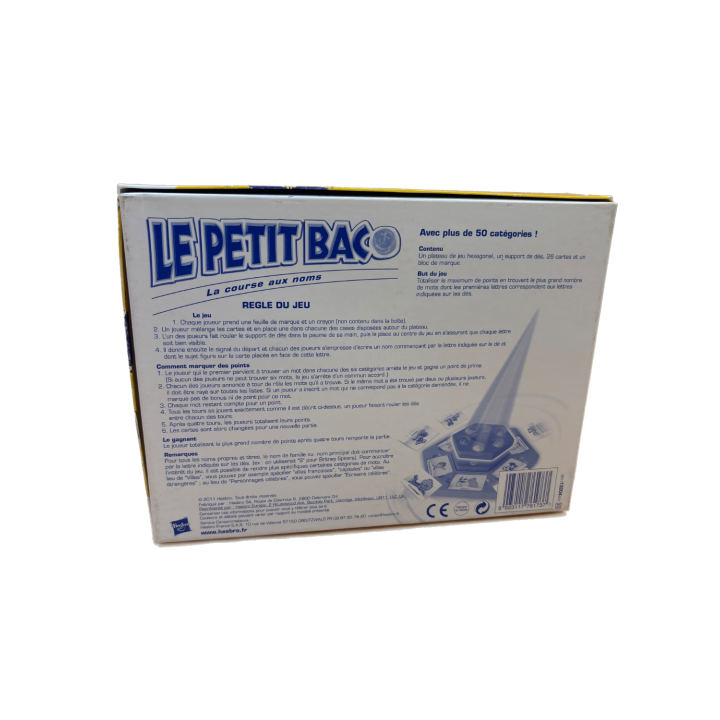 Le Petit Bac - Hasbro - Jeu Lettres Mots 8 ans 2-4 j