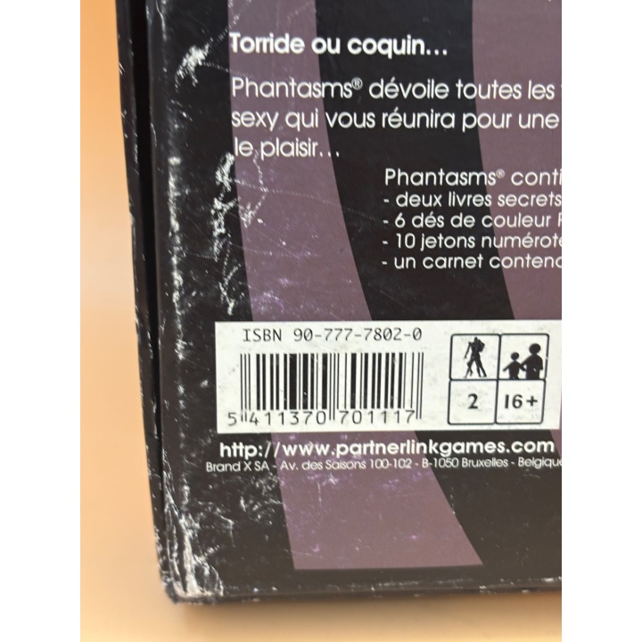 Phantasms - Brand X - Jeu Couples 16+ 2 joueurs