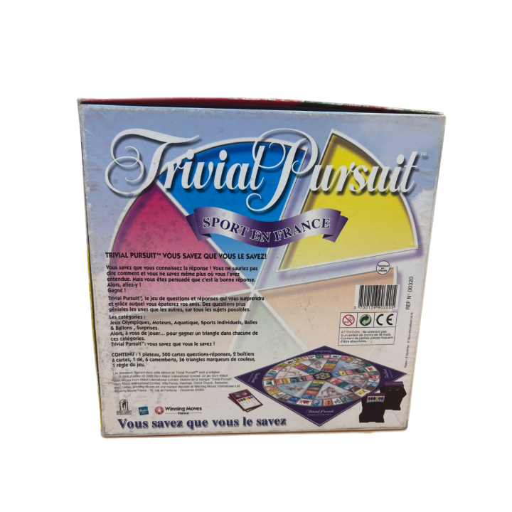 Trivial Pursuit Sport en France - Winning Moves - Quiz Famille
