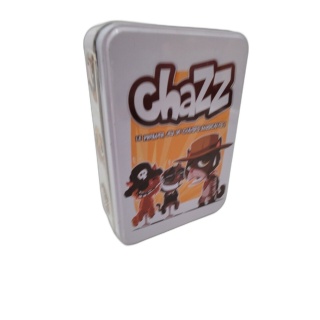 Chazz - Cocktail Games - Jeu de Cartes Familial Boîte Métal - 2 Joueur