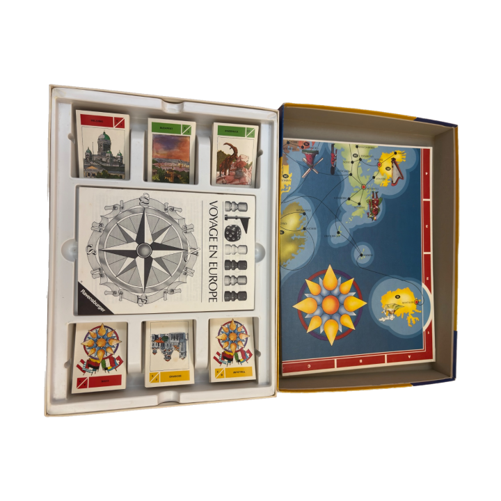 Voyage en Europe - Ravensburger - Jeu Géographie 8 ans 2-6 j