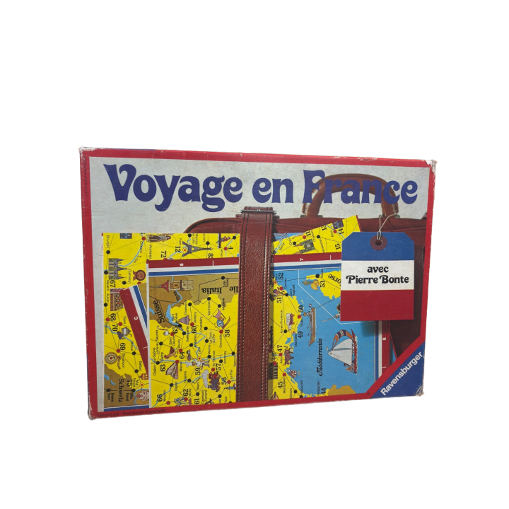 Voyage en France - Ravensburger - Jeu famille 8 ans 2-6 j