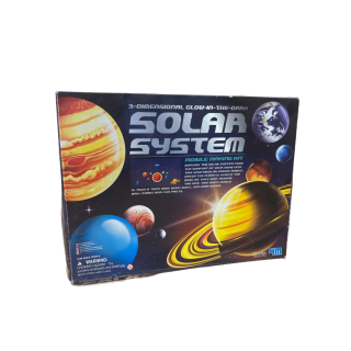 Système Solaire Mobile 3D - 4M - Kit Créatif Luminescent 8 ans
