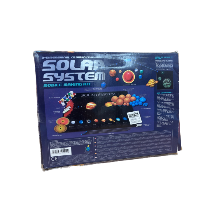 Système Solaire Mobile 3D - 4M - Kit Créatif Luminescent 8 ans