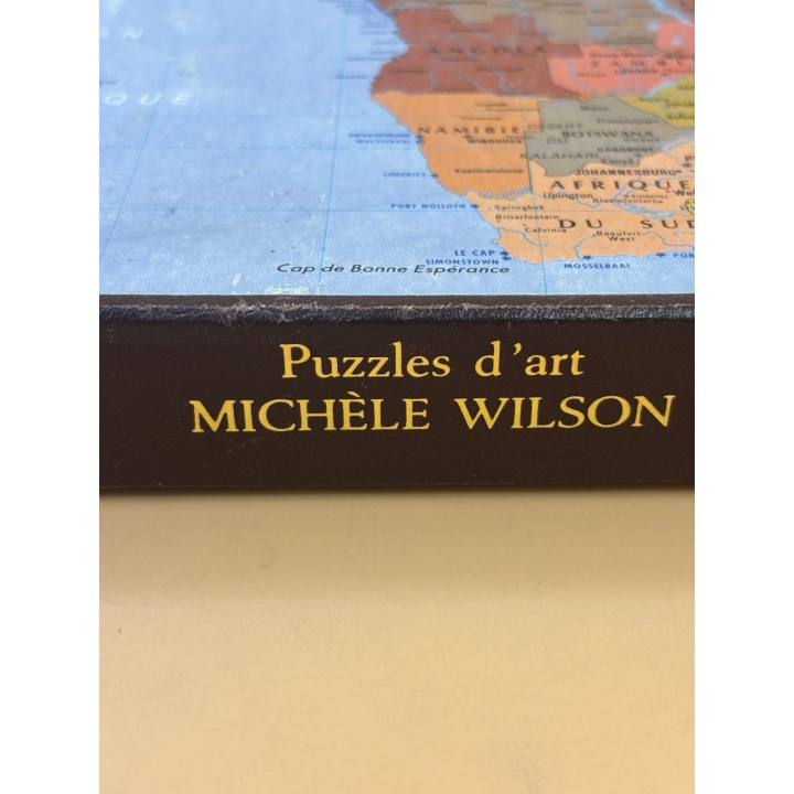 Puzzle Carte Afrique - Michèle Wilson - Bois Découpé Main
