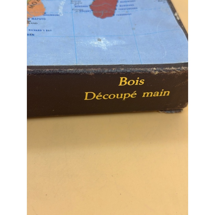 Puzzle Carte Afrique - Michèle Wilson - Bois Découpé Main