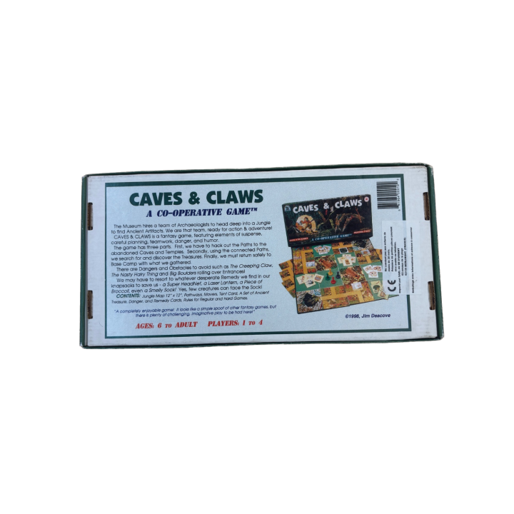 Caves & Claws - Family Pastimes - Jeu coopératif 6 ans 1-4 j