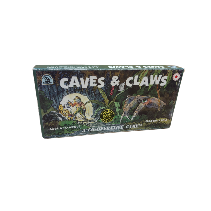 Règle Papier Originale Caves & Claws 1998 - Notice Family Pastime