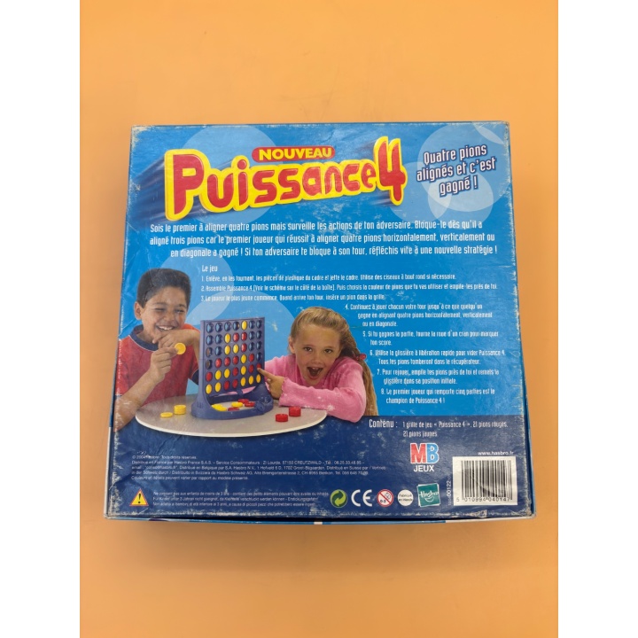 Puissance 4 - MB Jeux - Jeu Stratégie 6 ans 2j