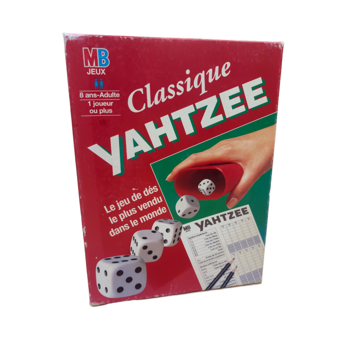 Yahtzee Classique - MB Jeux - Jeu dés 8 ans 1+ j