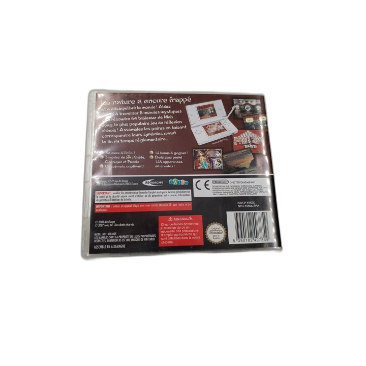 Mah Jong Quest Expeditions - Nintendo DS - Jeu Réflexion Puzzle - Occa
