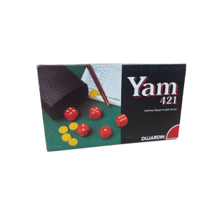 Yam 421 - Dujardin - Jeu dés famille 8 ans 2-6 j